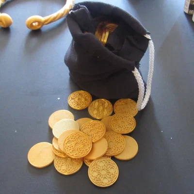 Đồng xu Celtic in 3D - Phụ kiện cosplay và đạo cụ hóa trang đẹp