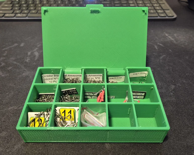 Hộp Đựng Đồ Câu Cá Nhỏ Print-in-Place - Image 1