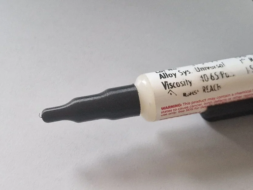 Nắp đậy ống nhựa thông 3D (Solder Flux Syringe Cap) - Phụ kiện bền bỉ - Image 1