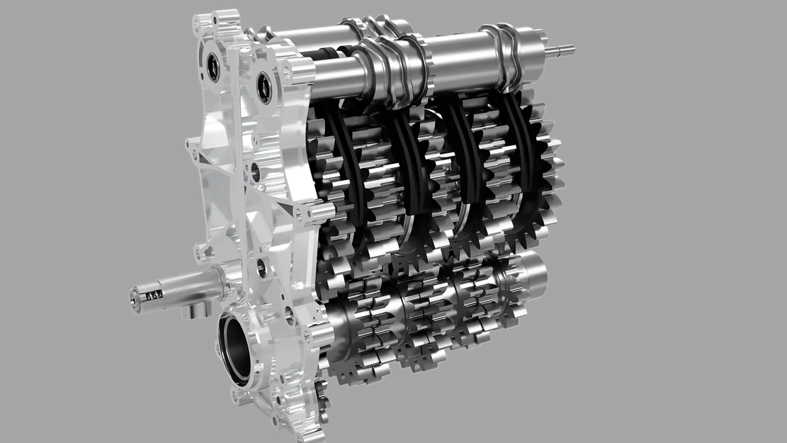 Mô hình hộp số Seamless thời kỳ F1 Hybrid (F1 Hybrid Era Seamless Gearbox Model) - Image 1