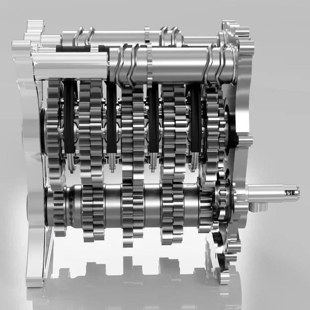 Mô hình hộp số Seamless thời kỳ F1 Hybrid (F1 Hybrid Era Seamless Gearbox Model) - Image 3
