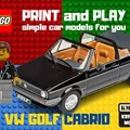 Mô hình in 3D LEGO VW Golf Cabrio - Thỏa sức sáng tạo và lắp ráp - Thumbnail 1