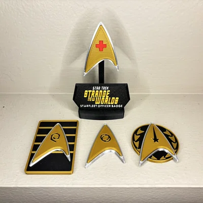 Huy hiệu Star Trek: Strange New Worlds (Badges)