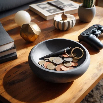 Khay/Chén Thiết Kế Phẳng Đựng Chìa Khóa & Tiền Xu (Catchall Tray)