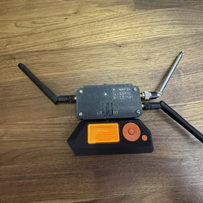 Vỏ bảo vệ 3D cho bảng mạch mở rộng 3-trong-1 Flipper Zero