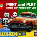 Mô hình xe ô tô LEGO Halloween độc đáo tự in 3D - Thumbnail 1