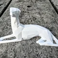 Low Poly Whippet (Chó Whippet phong cách Low Poly) - Thumbnail 1