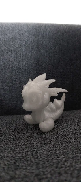 Mô hình 3D Cute Mini Dragon: Đáng yêu, dễ in, trang trí độc đáo - Image 2