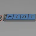 Fiat Automobiles - Móc khóa - Portachiavi - Porte Clès - 钥匙链 - Schlüsselanhänger - Thumbnail 2