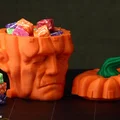 Pumpkinstein – Hộp đựng kẹo bí ngô Frankenstein - Thumbnail 1