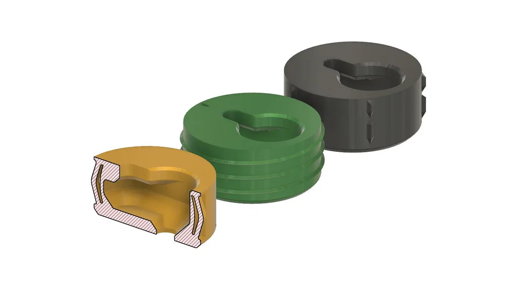 Móc treo tủ Keyhole Hanger ẩn tường 20 mm (Cabinet hanger) - Image 1