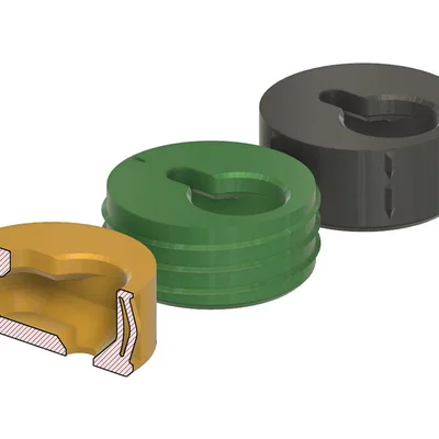 Móc treo tủ Keyhole Hanger ẩn tường 20 mm (Cabinet hanger)