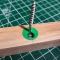Móc treo tủ Keyhole Hanger ẩn tường 20 mm (Cabinet hanger) - Thumbnail 2