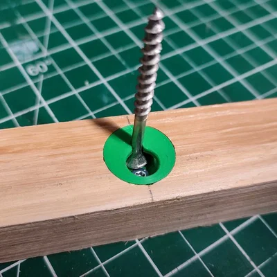 Móc treo tủ Keyhole Hanger ẩn tường 20 mm (Cabinet hanger)