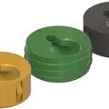 Móc treo tủ Keyhole Hanger ẩn tường 20 mm (Cabinet hanger) - Thumbnail 5