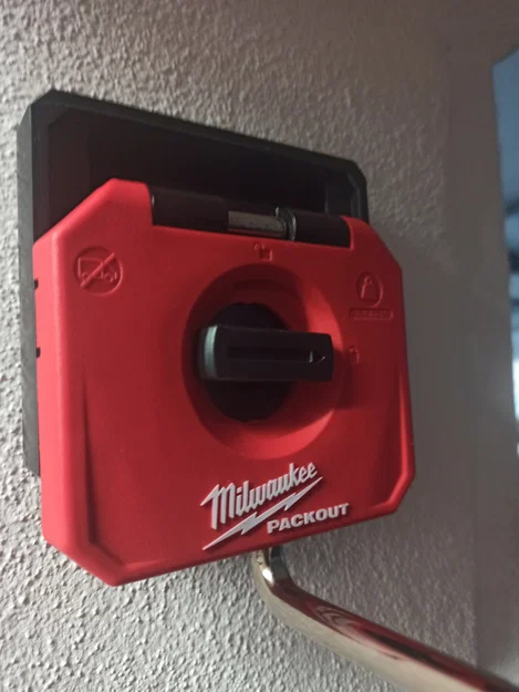 Giá treo tường Milwaukee Packout thông minh - Hỗ trợ in 3D bền chắc - Image 2