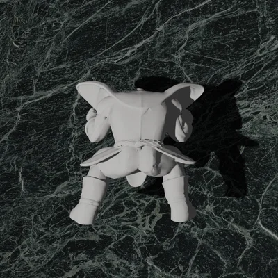 Nappa Dragon Ball Z #28 tối ưu cho in 3D