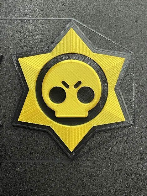 Mô hình logo Brawl Stars trang trí góc làm việc - Image 2