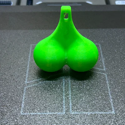 Móc khóa trang trí độc đáo in 3D hình dáng vui nhộn