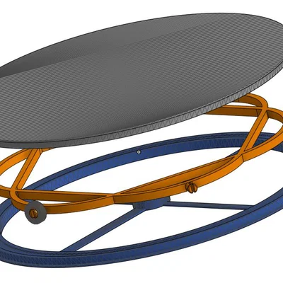 Bàn xoay Turntable (Lazy Susan)