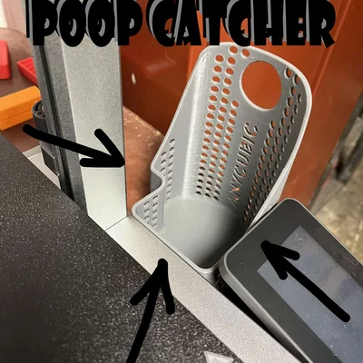 Anycubic Kobra 3 Combo – khay hứng poop cỡ lớn (poop catcher)