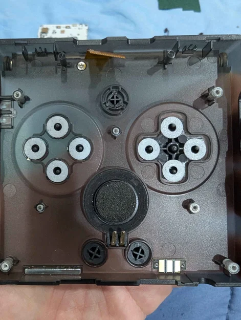 Vòng bảo vệ cho nút OG // Nút thay thế & D-Pad có chữ cho Anbernic RG35xxSP - Image 1