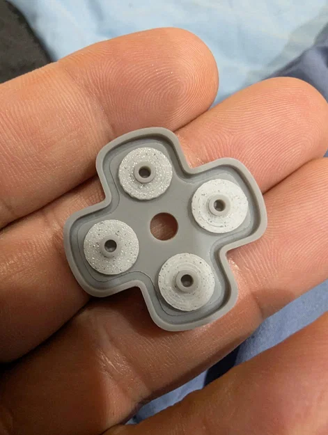 Vòng bảo vệ cho nút OG // Nút thay thế & D-Pad có chữ cho Anbernic RG35xxSP - Image 2