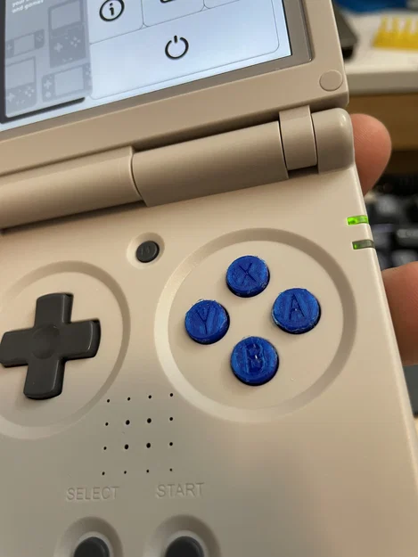 Vòng bảo vệ cho nút OG // Nút thay thế & D-Pad có chữ cho Anbernic RG35xxSP - Image 3