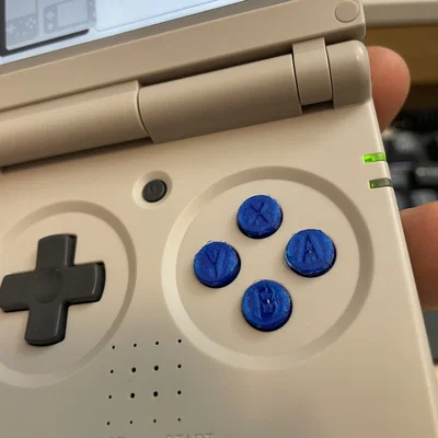 Vòng bảo vệ cho nút OG // Nút thay thế & D-Pad có chữ cho Anbernic RG35xxSP