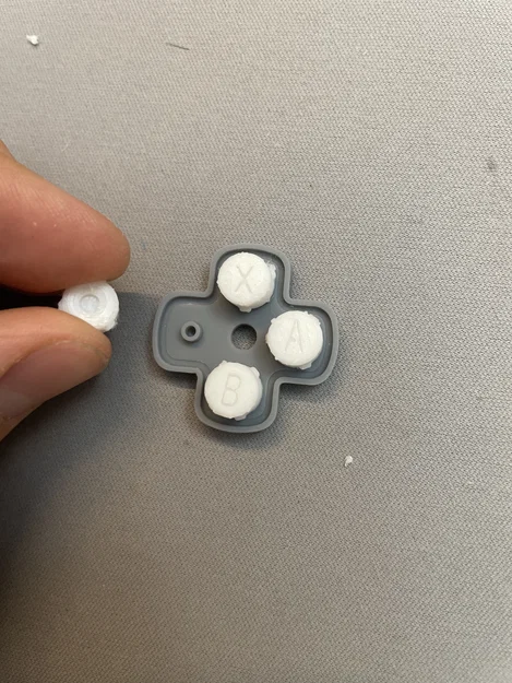 Vòng bảo vệ cho nút OG // Nút thay thế & D-Pad có chữ cho Anbernic RG35xxSP - Image 5