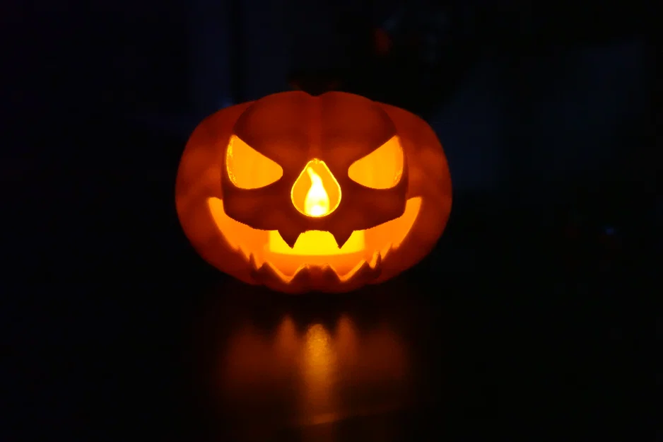 Mô hình bí ngô Halloween trang trí đèn LED cực chất - Image 1