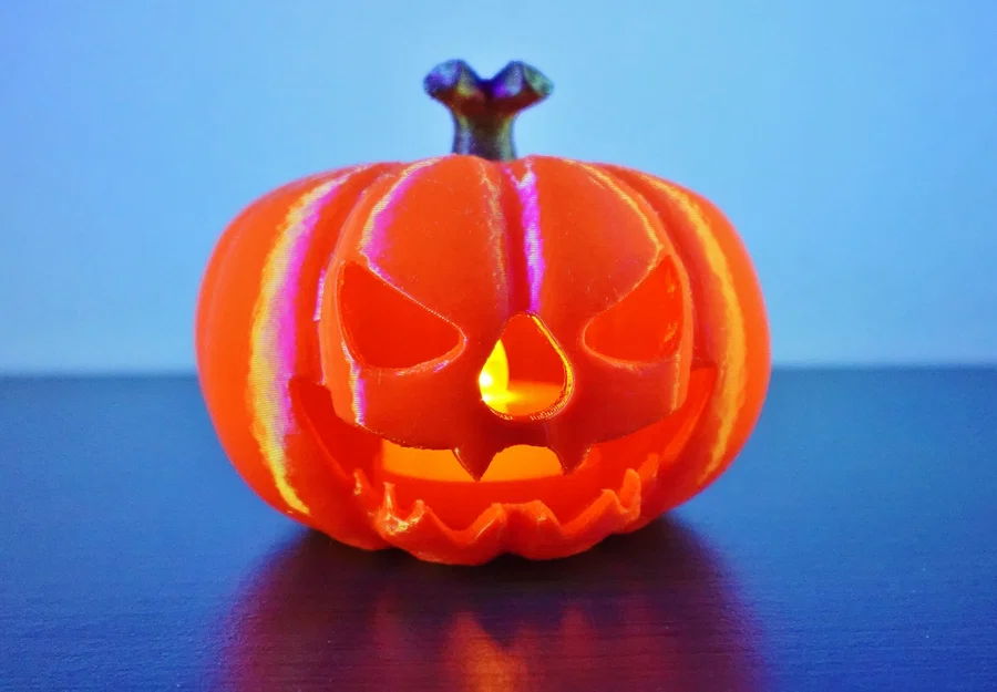 Mô hình bí ngô Halloween trang trí đèn LED cực chất - Image 2