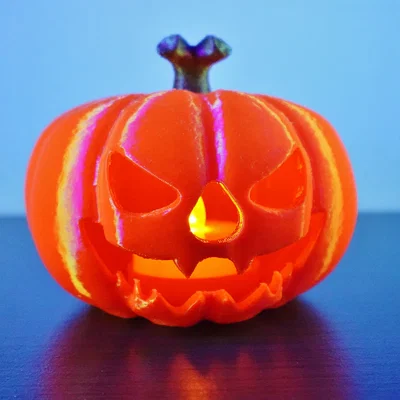 Mô hình bí ngô Halloween trang trí đèn LED cực chất