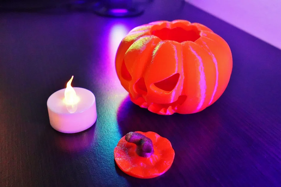 Mô hình bí ngô Halloween trang trí đèn LED cực chất - Image 3