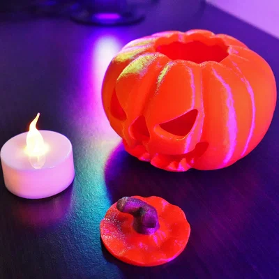 Mô hình bí ngô Halloween trang trí đèn LED cực chất
