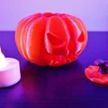 Mô hình bí ngô Halloween trang trí đèn LED cực chất - Thumbnail 5