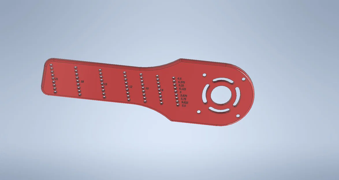 Jig cắt vòng tròn cho router (Circle jig for routers) - Image 1