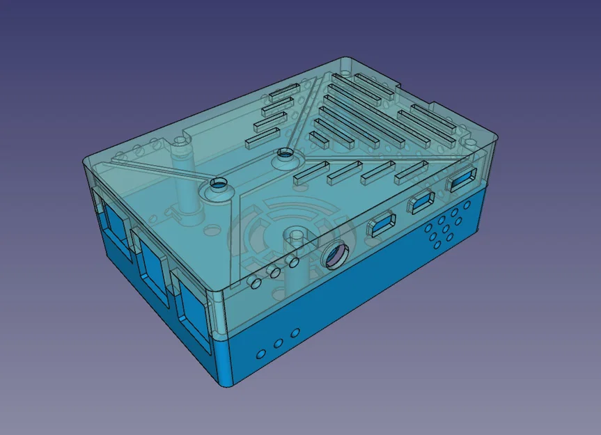 Case quạt cho Raspberry Pi 4 (hỗ trợ RTC) - Image 4