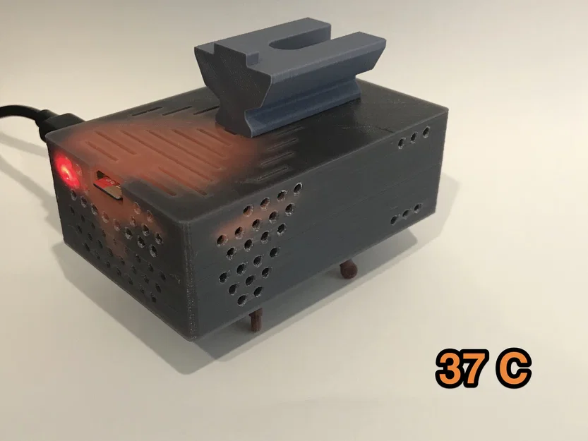 Case quạt cho Raspberry Pi 4 (hỗ trợ RTC) - Image 8
