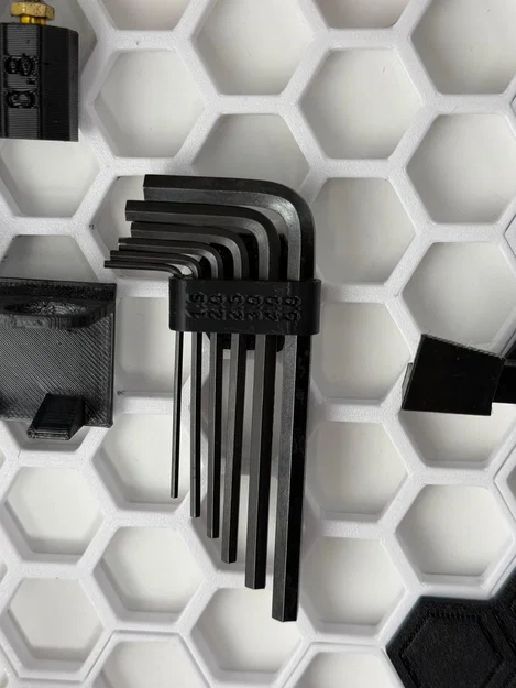Giá treo lục giác Allen key cho bảng Honeycomb Storage Wall (HSW) - Image 1