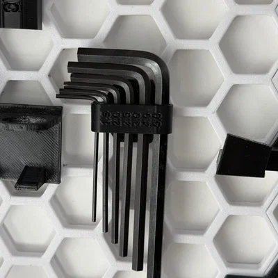 Giá treo lục giác Allen key cho bảng Honeycomb Storage Wall (HSW)