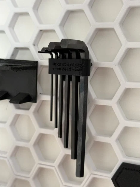 Giá treo lục giác Allen key cho bảng Honeycomb Storage Wall (HSW) - Image 2