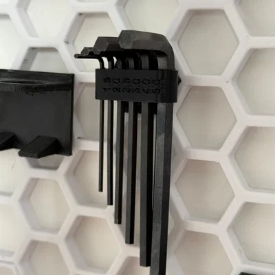 Giá treo lục giác Allen key cho bảng Honeycomb Storage Wall (HSW)