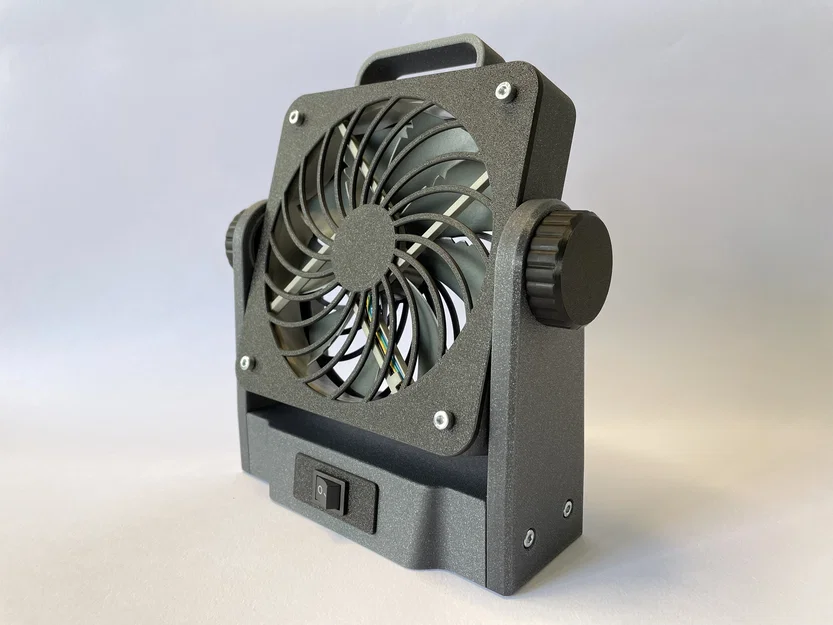 Quạt để bàn Modular 140mm (Modular Desk Fan 140mm) - Image 6