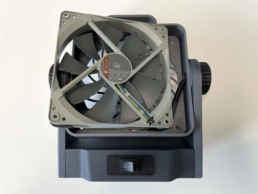 Quạt để bàn Modular 140mm (Modular Desk Fan 140mm) - Image 8