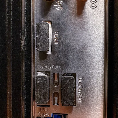 Nắp đậy chống bụi cho cổng HDMI và Display Port