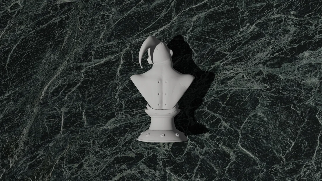 Tượng bán thân Majin Boo (Dragon Ball Z) #29 tối ưu cho in 3D - Image 3