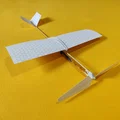 Máy bay mô hình chạy bằng dây thun nhỏ gọn - Thumbnail 8