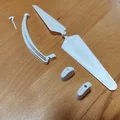 Máy bay mô hình chạy bằng dây thun nhỏ gọn - Thumbnail 9