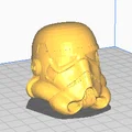 Mô hình Mũ bảo hiểm Stormtrooper in 3D trang trí cực chất - Thumbnail 2